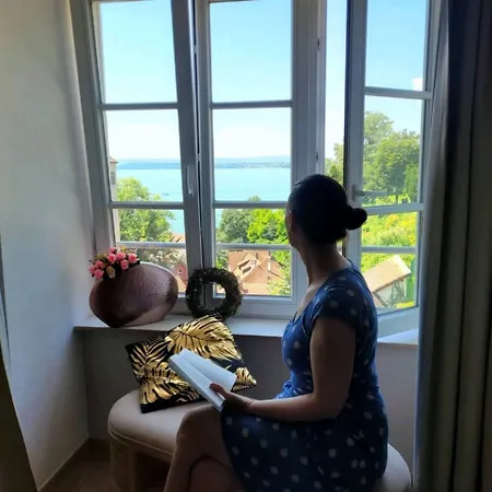 Apartment Burgblick-romantik Fuer 2 Mit Seesicht Meersburg