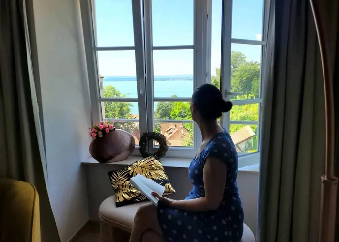 Lägenhet Burgblick-romantik Fuer 2 Mit Seesicht Meersburg